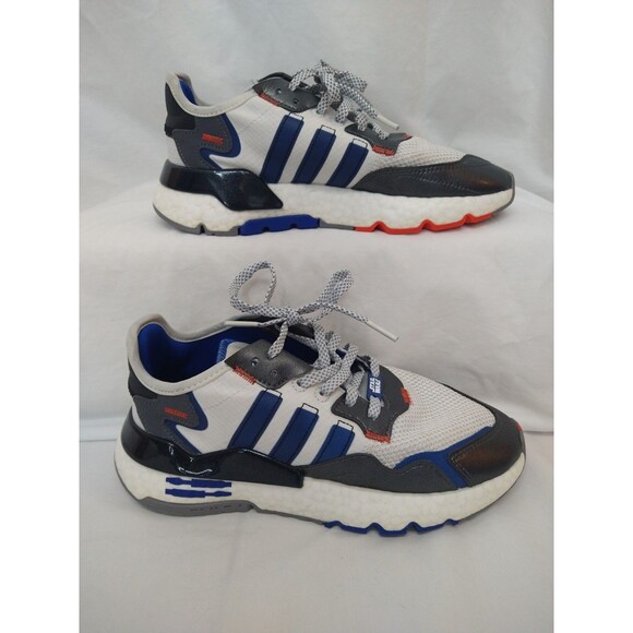 Adidas Nite Jogger X Star Wars R2D2 White Sneakers Shoes Size US 6 - Picture 2 of 15